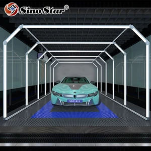 SGE1011 Customized Car Detailing LED Light Tunnel with the One-step Installation for the Car Detailing and Car Polishing Lights