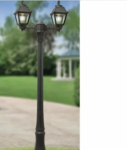 European Garden Lights Patio Lawn Post Lamp High Pole Art Pillar Light Decorative Park Landscape Lighting
