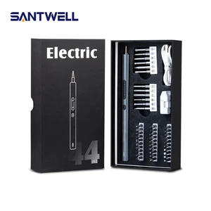 Cordless Electric Screwdriver Set 44-in-1 Precision Mini Power Screw Driver Kit with LED Light & Case for Laptop Phone Repair