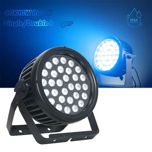 High Brightness 300W RGBW 4in1 Waterproof IP65 E27 Spotlight DMX512 LED Par Light Homekit Compatible for Outdoor Events