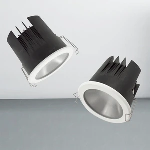 Commercial Shop Waterproof Ip65 Recessed Ceiling Down Light Dimmable Fixture Spot Light 12w 18w 25w SMD COB Led Downlight