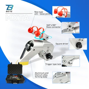 MXTA Series 70Mpa Driving Type Hydraulic Torque Wrench ±3% Accuracy Industrial Bolting Flange Pipeline Tool
