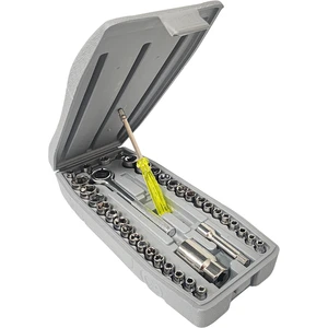 Industrial-Grade Carbon Steel, Rust-Resistant: Professional 40-Pc Auto Mechanic Tool Set, Built to Last-M