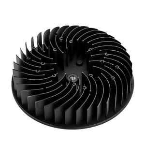 Shenzhen LIKE 200W Diameter 280mm Height 65mm Cob LED High Bay Light Round Aluminum Heatsink Heat Sink Plate for Electronics
