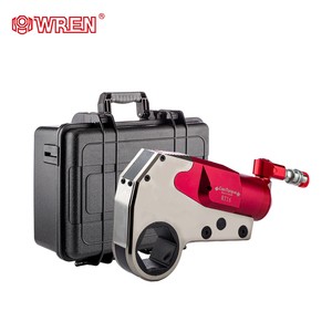 WREN Durable And Reliable Low Profile Hydraulic Torque Wrench Aluminum Titanium Alloy 70Mpa Maximum Pressure H120