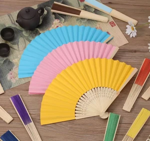 High Quality Customized Custom Bamboo Hand Fan Personalized Bamboo Fan For Events