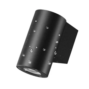 Outdoor Landscape Lighting Shape Single Head Wall Light IP65 Waterproof Aluminum Wall-Mounted LED Spotlight CRI 90 Dimmable