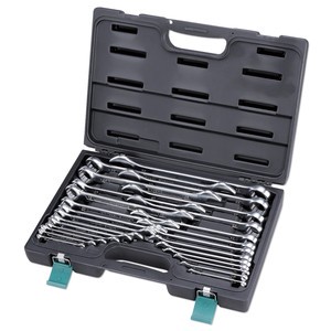26 Piece Jumbo Combination Wrench Set 6mm-32mm Large Size Range Heavy Duty Hand Operated Chrome Vanadium Steel Hard Case Kit