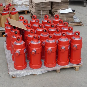 CCYY 4 Stage Telescopic Steel Hydraulic Cylinder Model 4TG-110-700 16MPa 15-20 Ton 700mm Stroke 27kg Weight Nonstandard 130mm