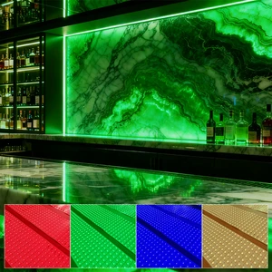 LED Panel Sheet Stage Lights Flexible 24V DC SMD2835 Smart Home IP20/Wi-Fi Controlled RGBW 60W/M Landscape Lighting
