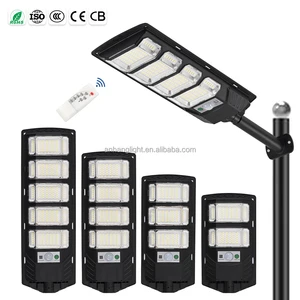 *Outdoor IP65 Waterproof Solar Streetlight All in One Solar Led Street Light Lamp 200w 300w Motion Sensor LED Solar Street Light