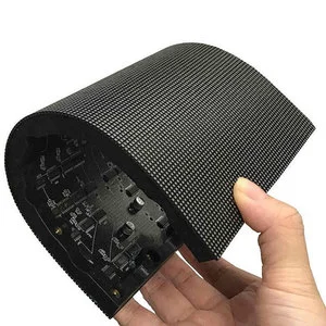 Creative Flexible LED Panel Indoor/outdoor HD Flexible LED Display Screen Wavy/cylindrical/semicircular