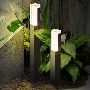 AC85-265V Outdoor Led Garden Lamp 30cm 40cm 60cm 80cm 100cm Hotel Lawn Landscape Warm White Night Lighting