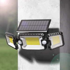 Northland Motion Sensor Solar Powered Pathway Flood Street Lighting Led Wall Lamp Outdoor Waterproof Solar Garden Lights