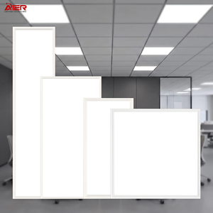 LED Square Flat Panel Light 60* 60 600x600 2x2 2x4 FT 36W 40W Commercial Office Supermarket Warehouse Ceiling Lighting Fixture