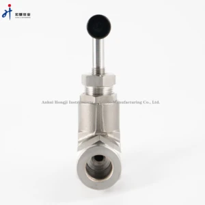 Stainless Steel Forged Valve Body of Needle Valve with Twin Ferrules Precision Needle Valve