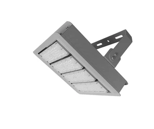 Tunnel Lamp 3030LED Chips 100W 200W 300W 150lm/W Stadium Floodlight IP66 Aluminum Fin Radiator Industrial Lighting