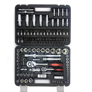 108PCS Hand Tool Set Car Repair Tool Kit Motorcycle Repair Blow Mold Tool Case