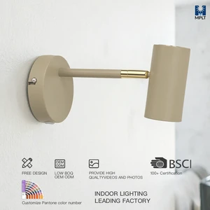 Luxury Modern Adjustable Spotlight Wall Lamp Easy Installation For Mirror Vanity Aisle And Bookshelf