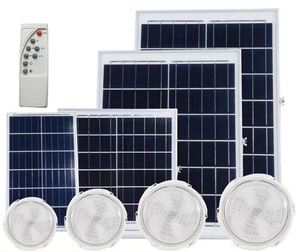 New Solar Ceiling Light High-power Household Indoor Balcony Light Outdoor Stairway Remote Control Solar Light