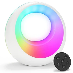 RGB Table Lamp LED Night Light Touch Rechargeable Color Changing Memory Function Desk Lamp