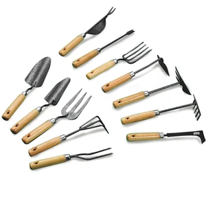 Stainless Steel Garden Tools Set for Plant Care Flower Pot Management Includes Shovel Spade Hoe Weeder Kit