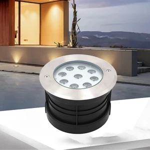 Good Price 9W 12W IP66 RGBW DMX512 Addressable LED Inground Uplight for Landscape Pathway