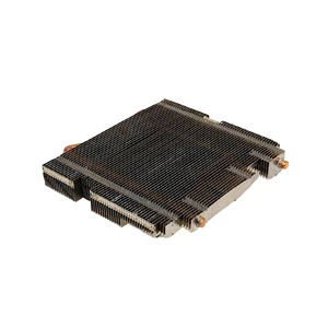 Custom Multi Heat Pipe Stacked Fin Heat Sink Module High Power Cooling Solution For Servers Gaming Consoles AIO PCs