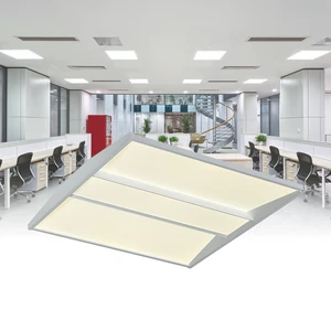 Modern Simple Design Office School Recessed Mounted 36w 50w Steel Sheet Troffer Led Lamp Panel
