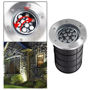 Highlux Adjustable LED Underground Light Waterproof In-Ground Well Lights for Outdoor Landscape Lighting