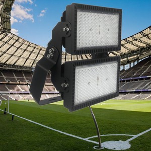 Custom Voltage & CCT LED IP66 Aluminum High Mast Flood Lighting for Stadium-OEM/ODM Supported with Plug & Play Wiring