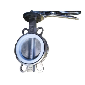 Ductile Iron butterfly Valve with Soft Seal, Manual Water Application, Normal Temperature, Small/medium/large Size