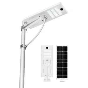 Aluminum IP65 Waterproof Integrated LED Solar Street Light Outdoor Highway Road Lamp All in One Street Light