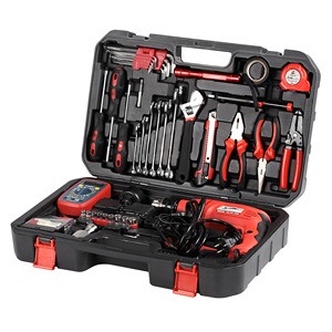 KAFUWELL H13038A 72pcs Power Electrical Tools for Home Repair Household Use Toolkit Hand Tool Home Equipment