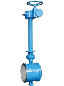 Extended Stem Wafer Butterfly Valve Metal Seated Butterfly Valve for Underground Service