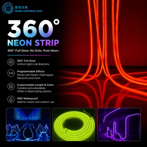 24v Black White 360 Flexible Neno Led pixel Strip Programmable Waterproof for Club Stage bar Event Nightclub Decoration