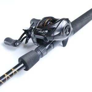 Power Spin Combo 6'6 Rod+3000reel Complete Kit Full Fishing Line Lure Casting Carbon Fiber Fishing Rod Reel Combo Set