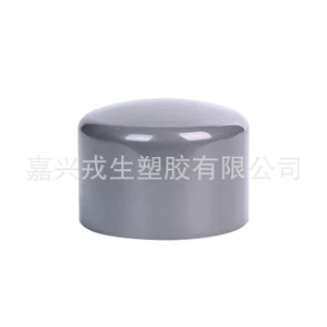 Jiaxing Wesheng Plastic Pvc Pipe Cap 20mm 25mm 32mm 40mm 50mm 63mm 75mm 90mm 110mm 140mm 160mm 200mm 250mm 315mm Valve Cap