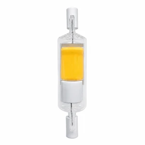 R7S LED Bulb 4W 78mm 220-240V Glass Ceramic COB 450LM 2700K/3000K/6000K 360 No Flicker Floodlight G9 Base CE LVD RoHS