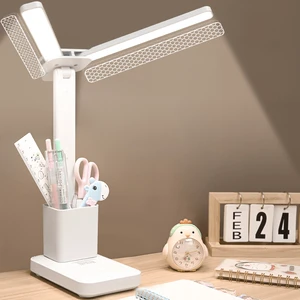 Office Light Table Desk Lamp USB Touch Control Desk Lamps for Home Office with 3 Color Brightness Reading Light for Bedroom