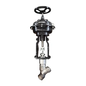 Forged Pneumatic Inch Drawing Api A105 Steel Threaded End Y Type Globe Valve
