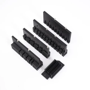 OEM Custom Aluminum CPU Heat Sink With Aluminum Extrusion Progress Heatsinks