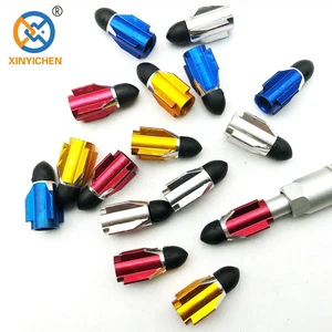 Automobile Aluminum Car Tire Valve Stem Cap Valve Cover for All Car Tire Valve Caps