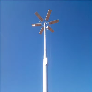 Galvanized 15m 20m 25m 12 Sided Steel High Mast Light with Anti Climbing Device and Step Bolts for Mining Site Good Price