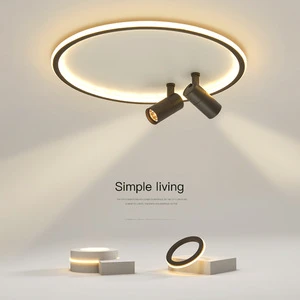 Best Sales Indoor Ip33 5cm Bed Room Use Acrylic Indoor Round Ultra-thin Ceiling Light