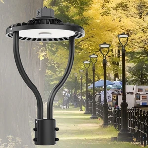 Hotel Pillar Lighting Modern Decoration Waterproof Ip65 100w Post Bollard Light Outdoor Led Garden Backyard Lamp