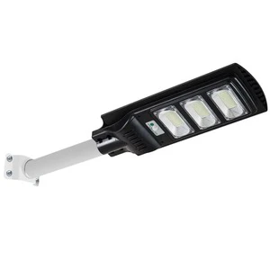 Outdoor Solar Powered IP65 Rated Plastic Street Lamp High Lumen LED for Security Pathway Lighting CE Certified 2-Year Warranty