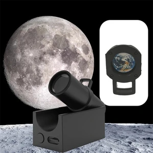 Christmas Halloween Earth Romantic LED Small Night Lamp USB Projector Star Moon Projection LED Lamp for Living Room Decoration