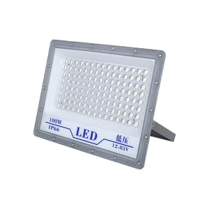 100W Low Voltage LED Floodlight 12v-85v AC/DC Universal Battery Marine Floodlight Tunnel Stall Outdoor Light