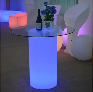 LED Rechargeable Column Decorative LED PE Light